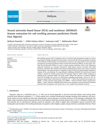 Más sobre Extracción de Características Lineales (PCA) y No Lineales (Isomap) Basadas en Redes Neuronales para la Presión de Expansión