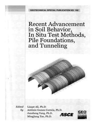Más sobre Comportamiento del Suelo y Geotecnia